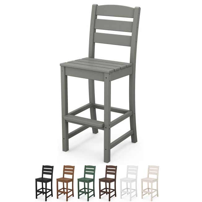 POLYWOOD® Lakeside Bar Side Chair - TLD102 Chair POLYWOOD®