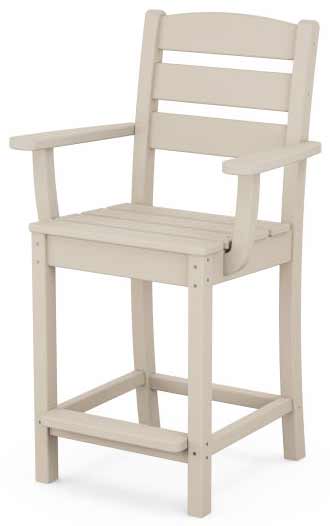 POLYWOOD® Lakeside Counter Arm Chair - TLD201