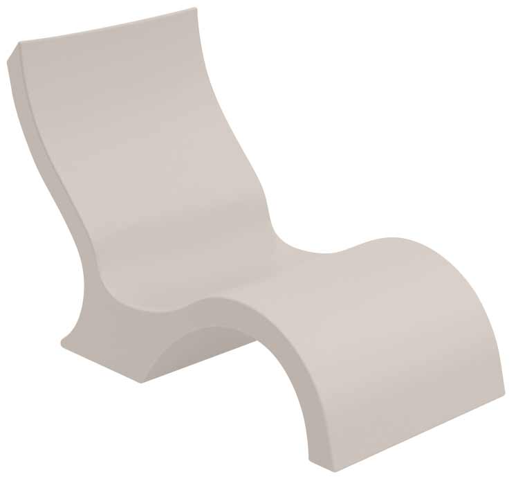 Ledge Lounger Signature Lowback Chair - In Pool Furniture Pool Furniture Ledge Lounger