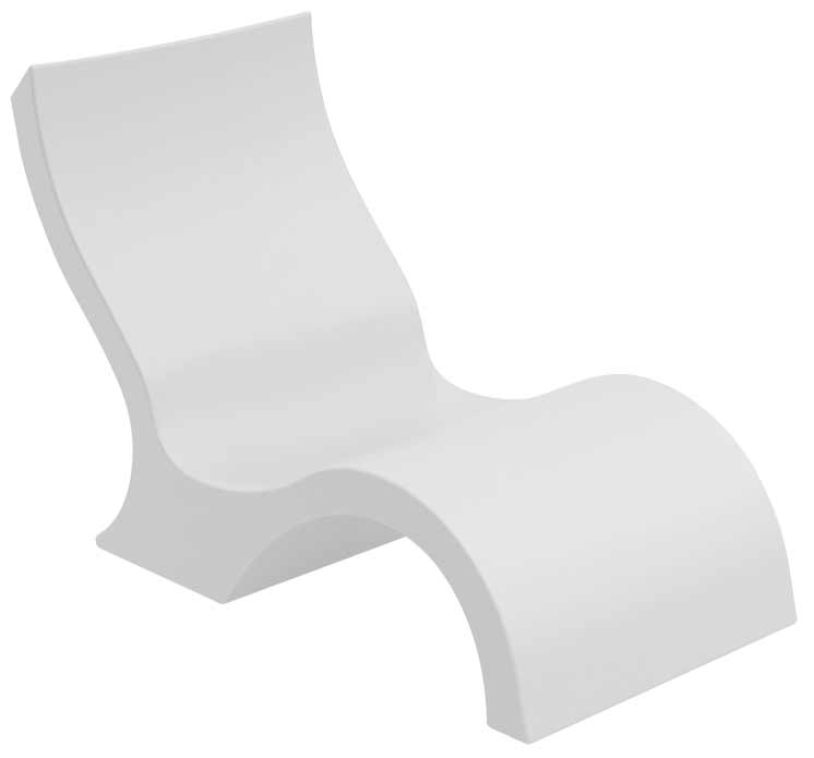 Ledge Lounger Signature Lowback Chair - In Pool Furniture Pool Furniture Ledge Lounger