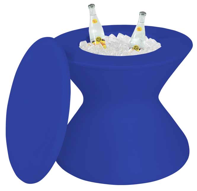 Ledge Lounger Signature Tall Ice Bin Side Table - In Pool Furniture Pool Furniture Ledge Lounger