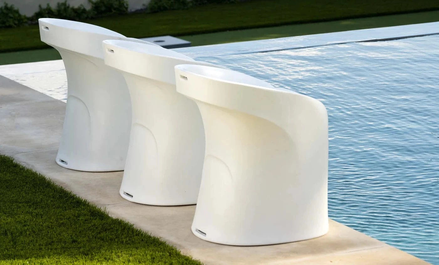 Ledge Lounger Signature Barstool Counter Height - In Pool Furniture Pool Furniture Ledge Lounger