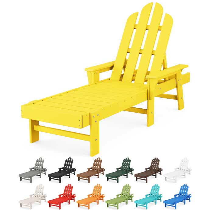 POLYWOOD® Long Island Chaise - ECC76 Chaise POLYWOOD®