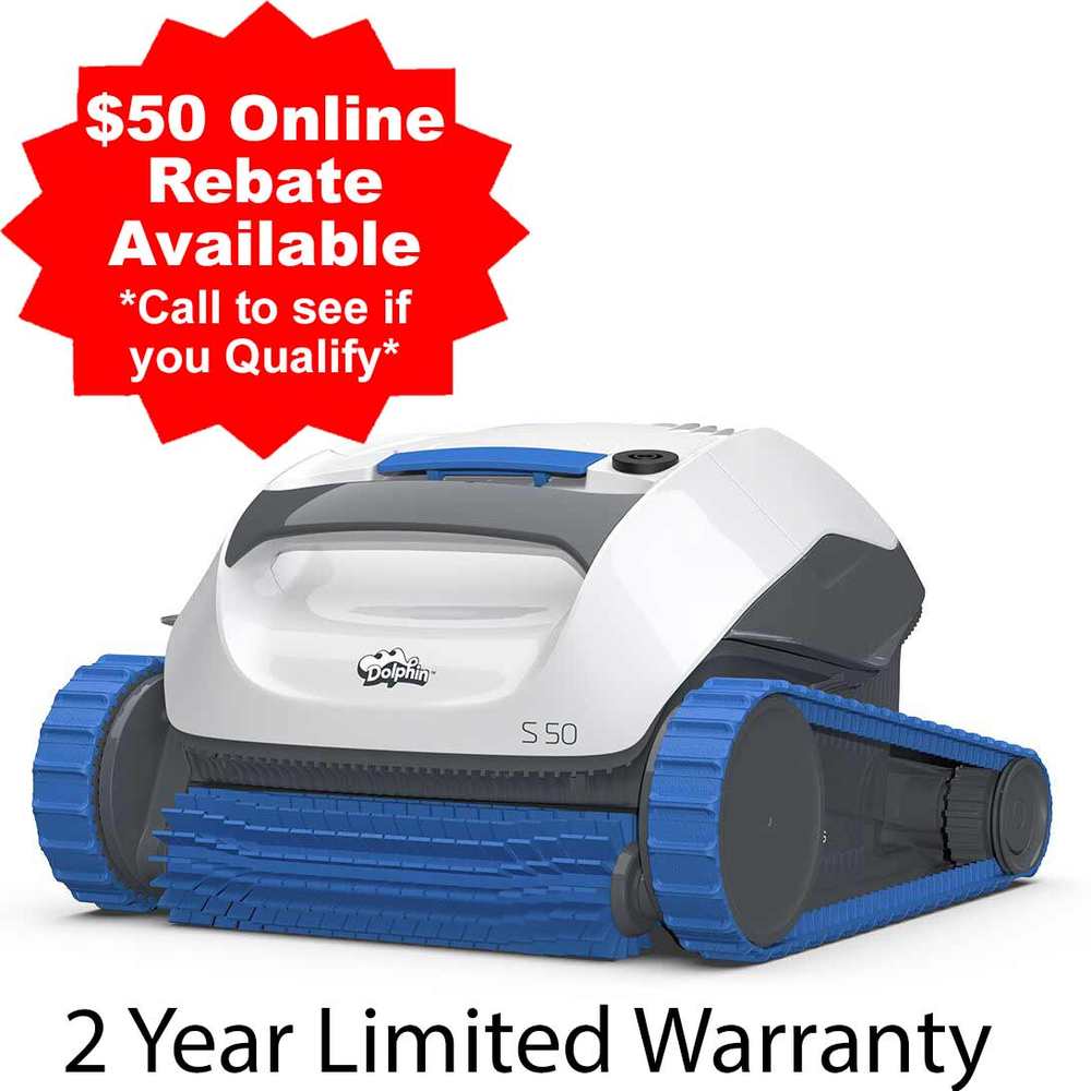 Maytronics Dolphin S50 Robotic Pool Cleaner Robotic Pool Cleaner Maytronics
