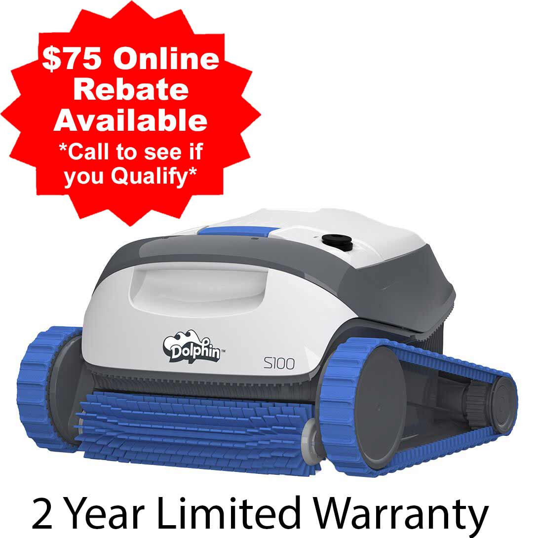 Maytronics Dolphin S100 Robotic Pool Cleaner Robotic Pool Cleaner Maytronics