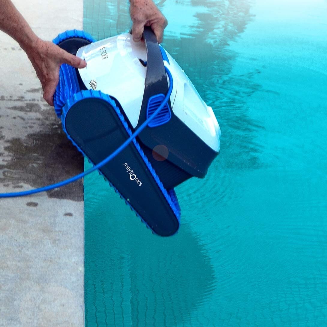 Maytronics Dolphin S300 Robotic Pool Cleaner sold at Pelican Outdoor Shops, the Original Pelican Shops