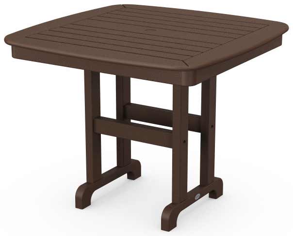 POLYWOOD® Nautical 37&quot; Dining Table - NCT37