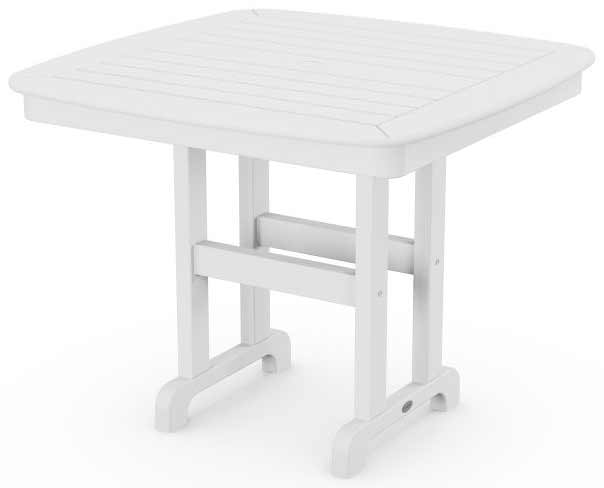 POLYWOOD® Nautical 37&quot; Dining Table - NCT37