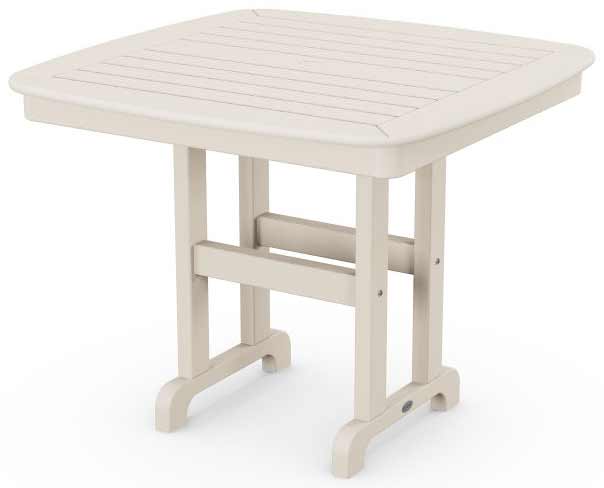 POLYWOOD® Nautical 37&quot; Dining Table - NCT37