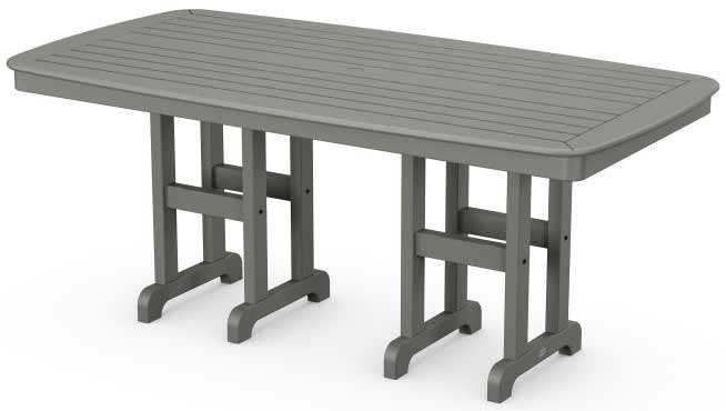 POLYWOOD® Nautical 37&quot; x 72&quot; Dining Table - NCT3772