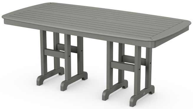 POLYWOOD® Nautical 37" x 72" Dining Table - NCT3772 Table POLYWOOD®