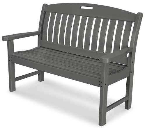 POLYWOOD® Nautical 48&quot; Bench - NB48