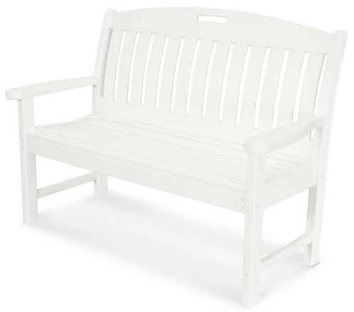 POLYWOOD® Nautical 48&quot; Bench - NB48