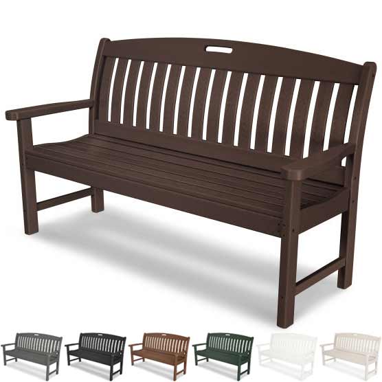 POLYWOOD® Nautical 60&quot; Bench - NB60