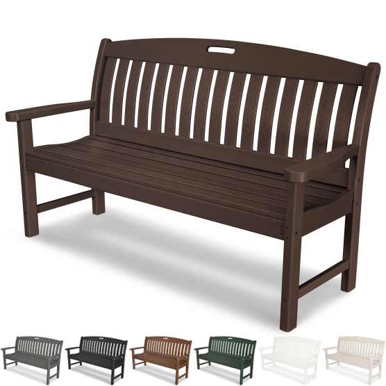 POLYWOOD® Nautical 60" Bench - NB60 Benches POLYWOOD®