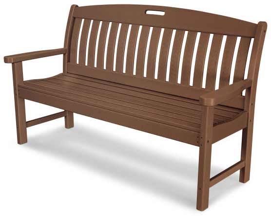 POLYWOOD® Nautical 60&quot; Bench - NB60