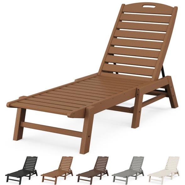 POLYWOOD® Nautical Chaise - NAC2280 Chaise POLYWOOD®