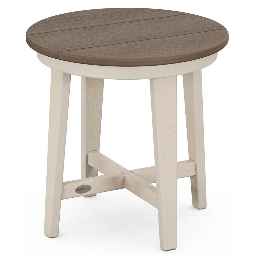 OLYWOOD® Newport 19" Round End Table - Select Accents - CTR19 End Table POLYWOOD®