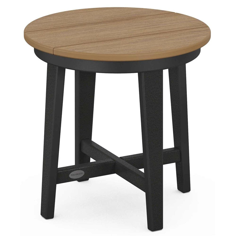 OLYWOOD® Newport 19" Round End Table - Select Accents - CTR19 End Table POLYWOOD®