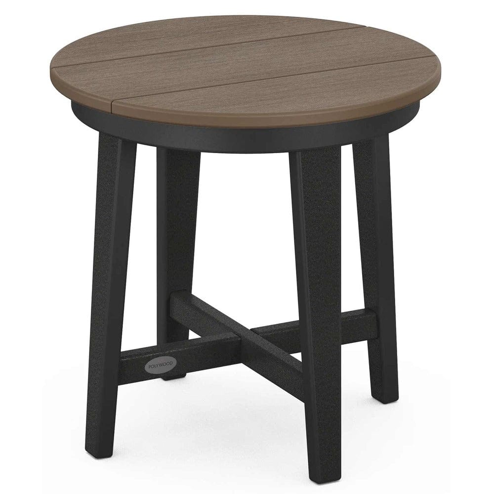 OLYWOOD® Newport 19" Round End Table - Select Accents - CTR19 End Table POLYWOOD®
