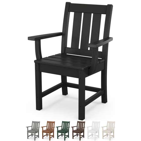 POLYWOOD® Oxford Dining Arm Chair - TLD250