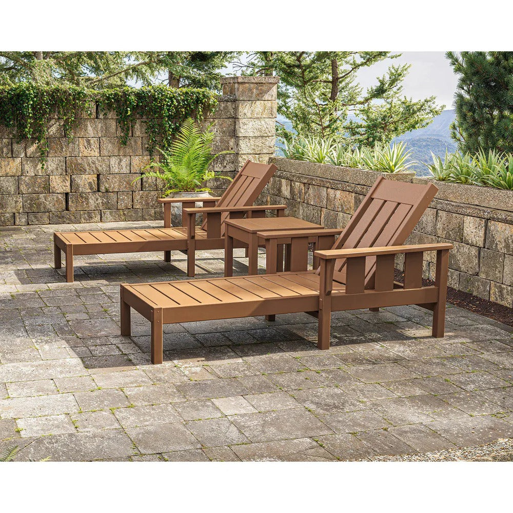 POLYWOOD® Acadia 3-Piece Chaise Set - PWS2545-1 Chaise POLYWOOD®
