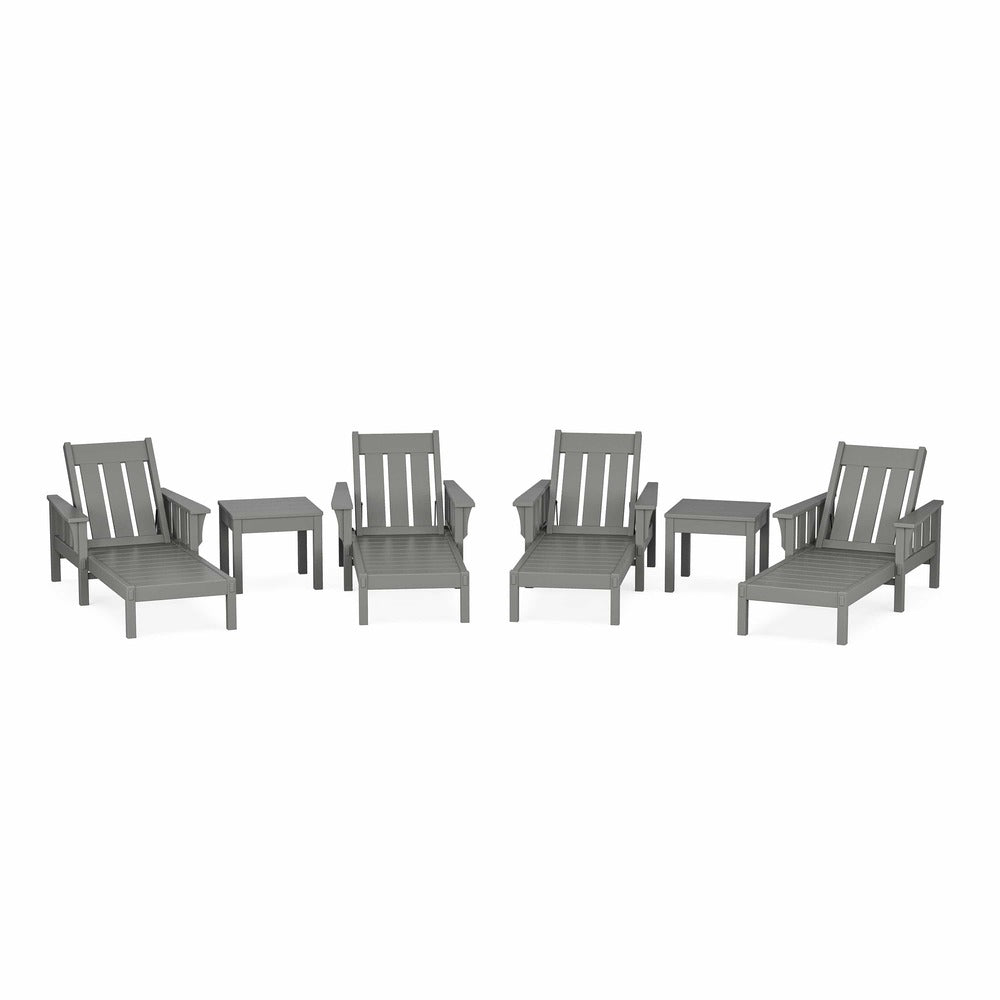 POLYWOOD® Acadia 6-Piece Chaise Set - PWS2546-1 Chaise POLYWOOD®