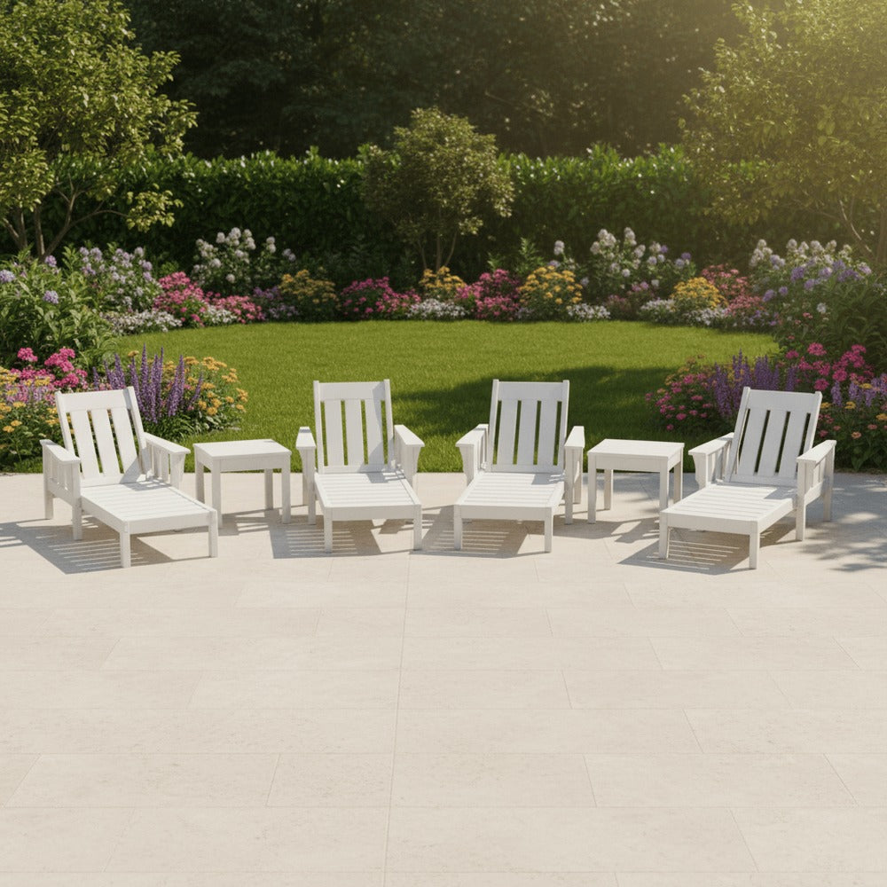 POLYWOOD® Acadia 6-Piece Chaise Set - PWS2546-1 Chaise POLYWOOD®