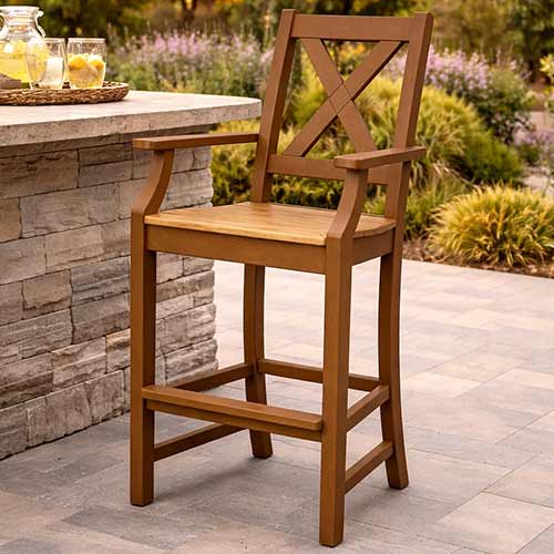 POLYWOOD® Braxton Bar Arm Chair - Select Accents - TGD282