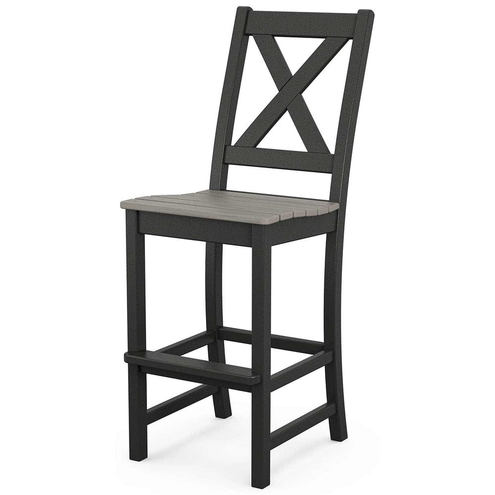 POLYWOOD® Braxton Bar Side Chair - Select Accents - TGD182 Chair POLYWOOD®