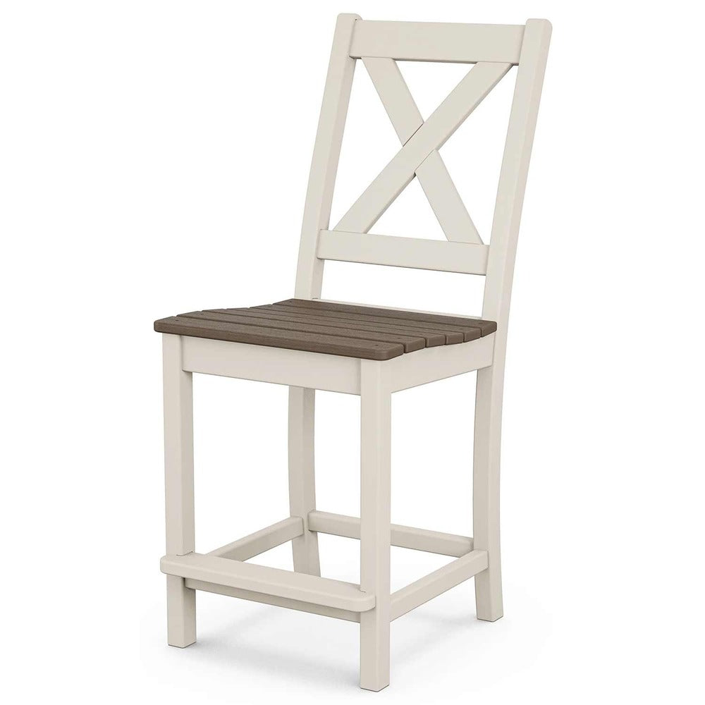 POLYWOOD® Braxton Counter Side Chair - Select Accents - TGD181 chairs POLYWOOD®