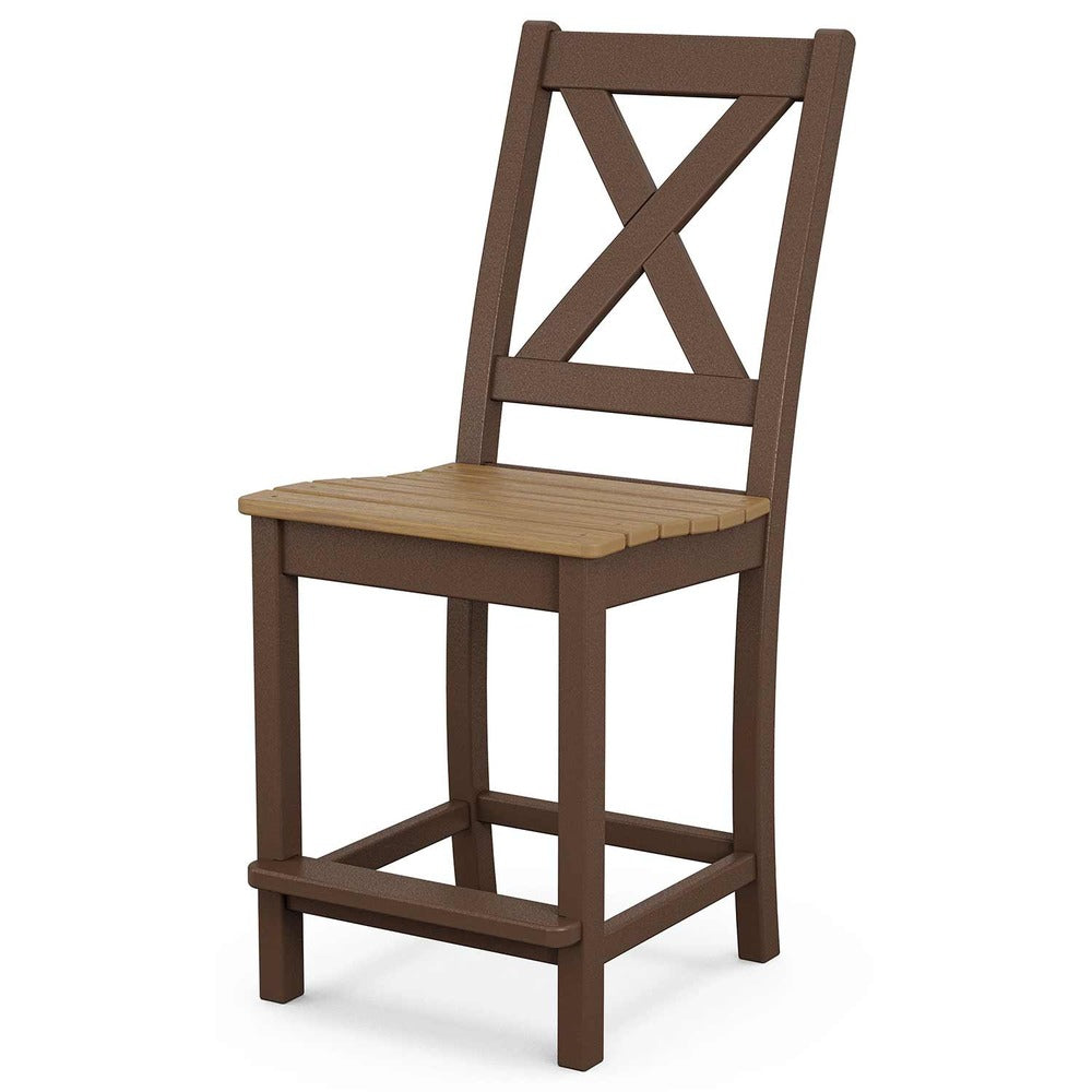 POLYWOOD® Braxton Counter Side Chair - Select Accents - TGD181 chairs POLYWOOD®