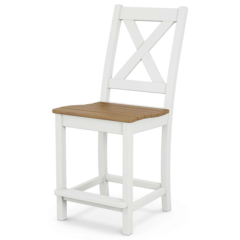 POLYWOOD® Braxton Counter Side Chair - Select Accents - TGD181 chairs POLYWOOD®