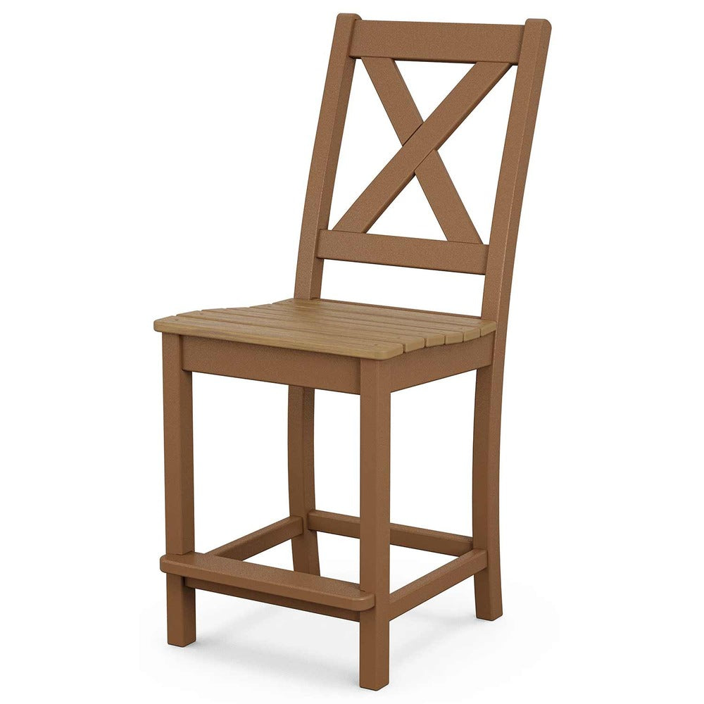 POLYWOOD® Braxton Counter Side Chair - Select Accents - TGD181 chairs POLYWOOD®