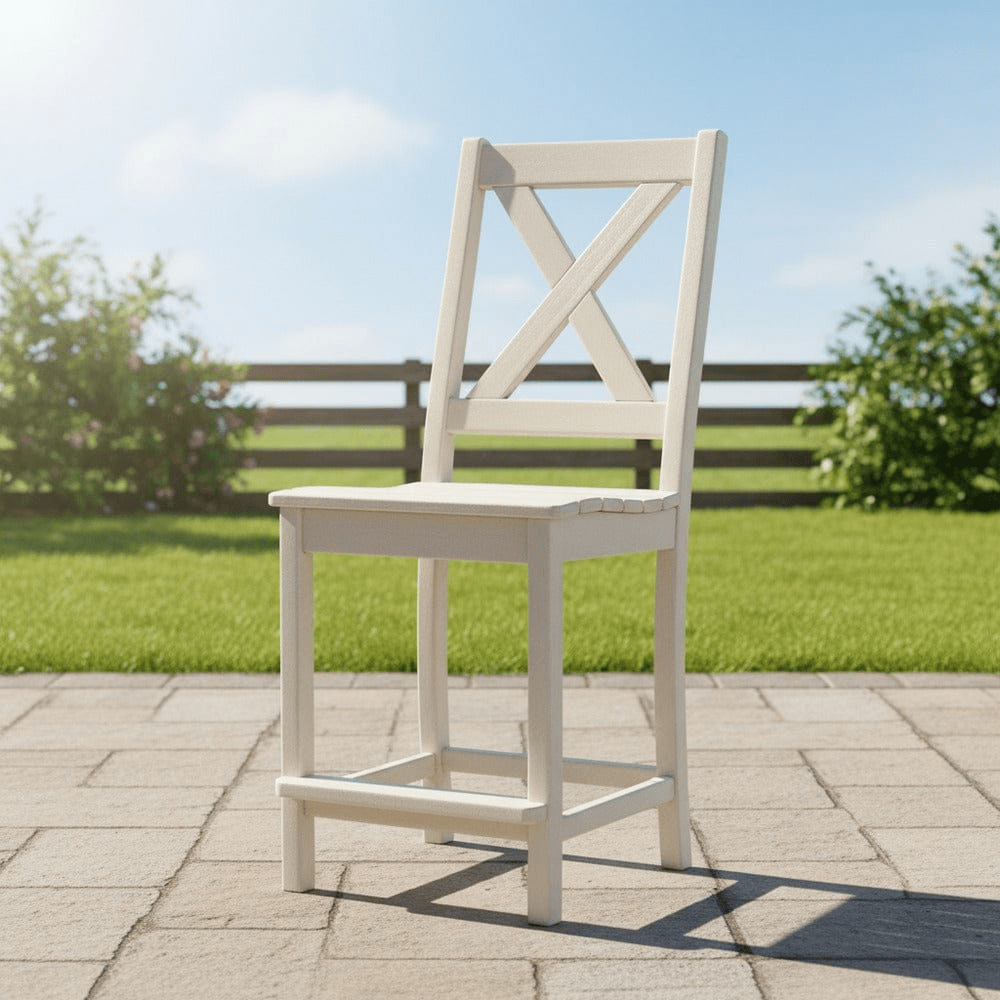 POLYWOOD® Braxton Counter Side Chair TGD181 Dining Set POLYWOOD®