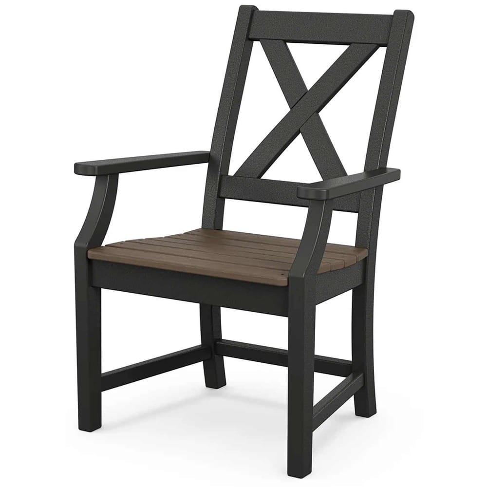POLYWOOD® Braxton Dining Arm Chair - Select Accents - TGD280 Chair POLYWOOD®