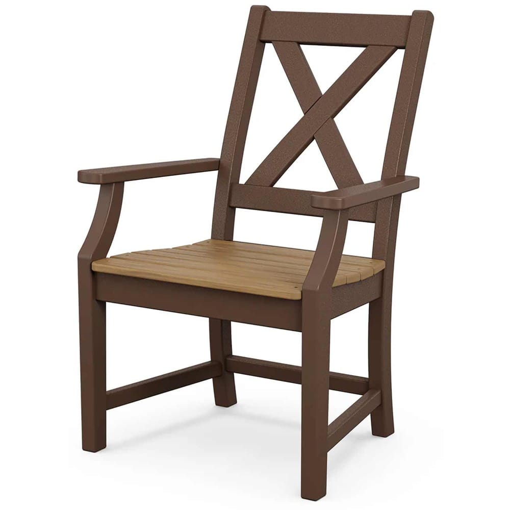 POLYWOOD® Braxton Dining Arm Chair - Select Accents - TGD280 Chair POLYWOOD®