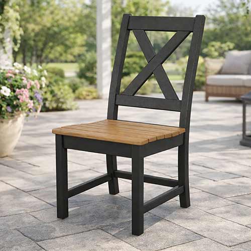 POLYWOOD® Braxton Dining Side Chair - Select Accents - TGD180 Chair POLYWOOD®
