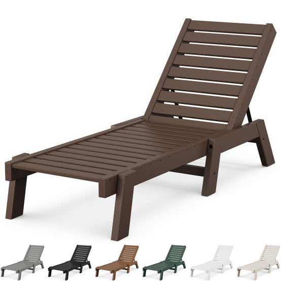 POLYWOOD® Captain Chaise - CH7826-1 Chaise POLYWOOD®
