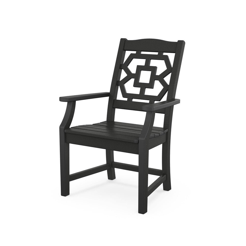 POLYWOOD® Chinoiserie Dining Arm Chair - MSTGD290 dining chair POLYWOOD®