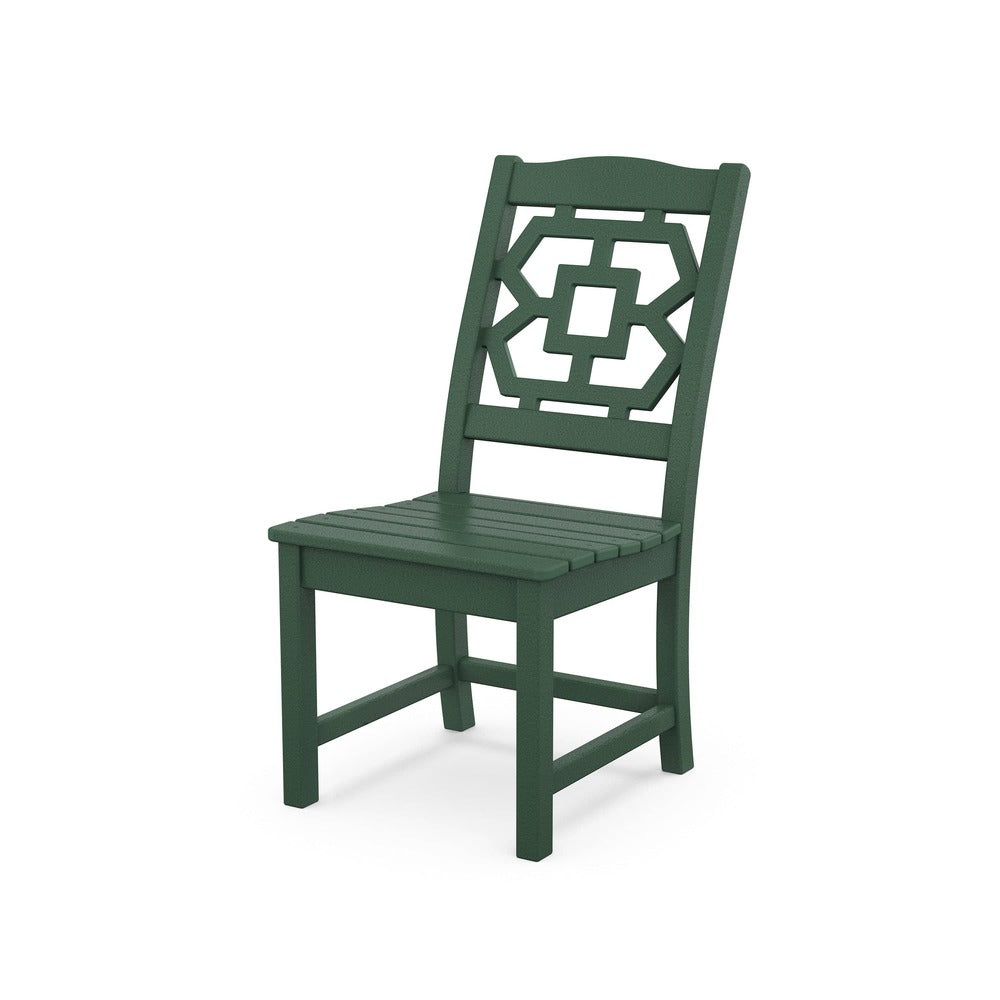 POLYWOOD® Chinoiserie Dining Side Chair - MSTGD190 dining chair POLYWOOD®