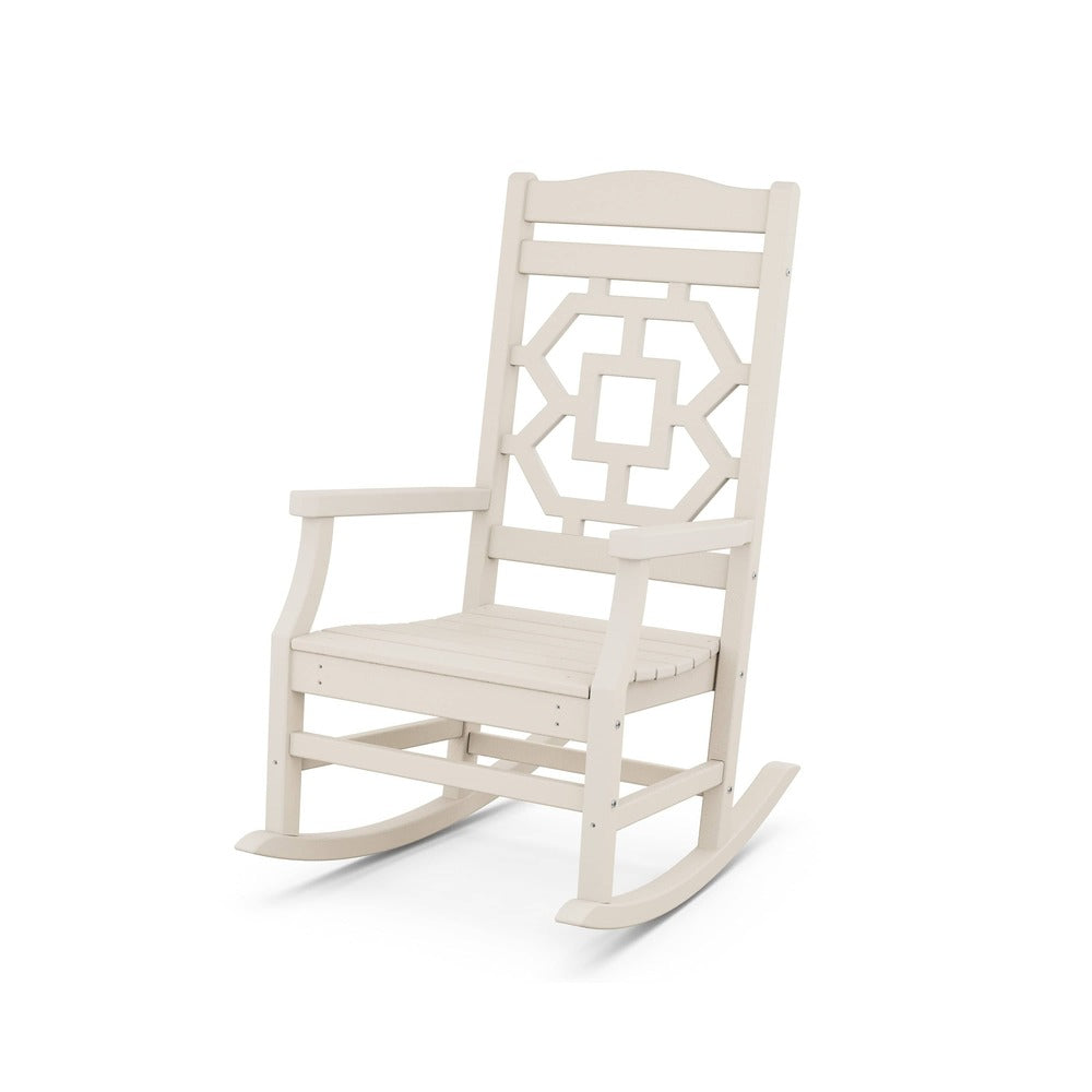 POLYWOOD® Chinoiserie Rocking Chair - MSRK195 Rocking Chair POLYWOOD®