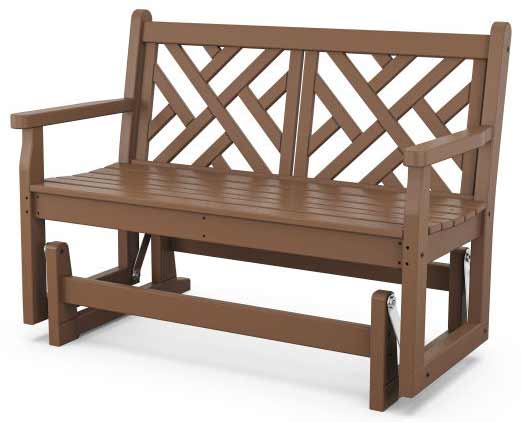 POLYWOOD® Chippendale 48" Glider - CDG48 Glider POLYWOOD®