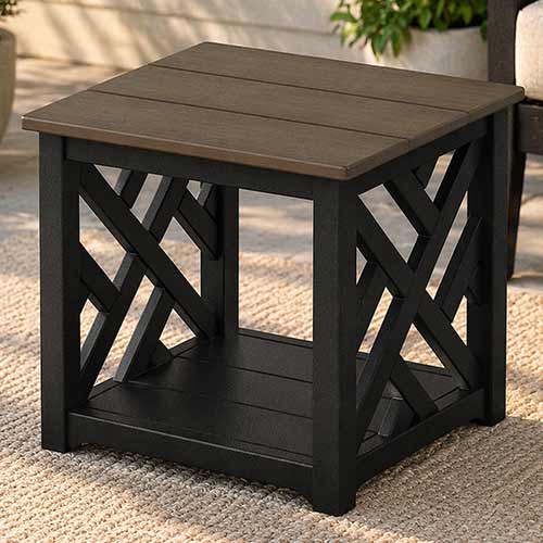 POLYWOOD® Chippendale Accent Table - Select Accents - CT2P192