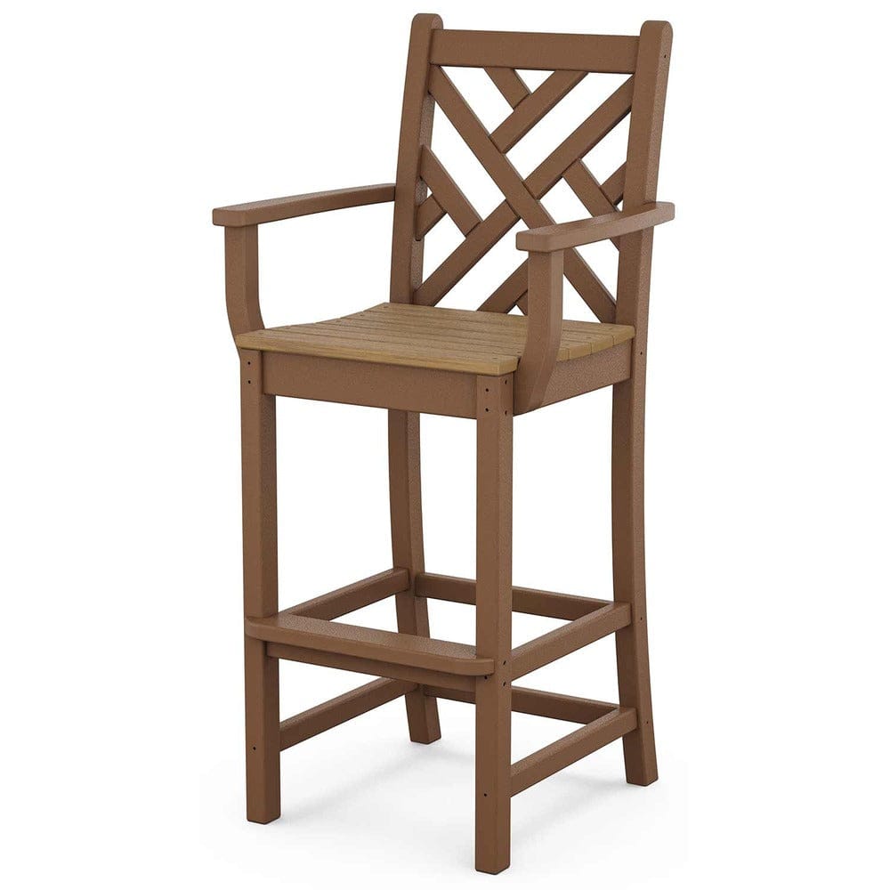POLYWOOD® Chippendale Bar Arm Chair - Select Accents - CDD202 Chair POLYWOOD®