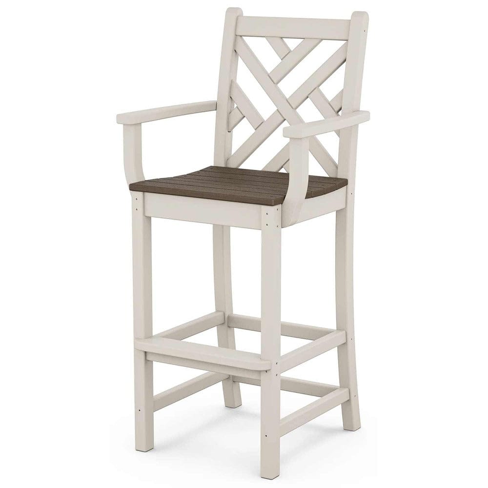 POLYWOOD® Chippendale Bar Arm Chair - Select Accents - CDD202 Chair POLYWOOD®