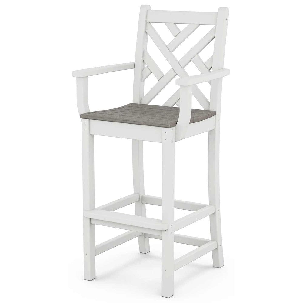 POLYWOOD® Chippendale Bar Arm Chair - Select Accents - CDD202 Chair POLYWOOD®