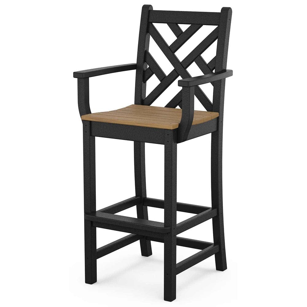 POLYWOOD® Chippendale Bar Arm Chair - Select Accents - CDD202 Chair POLYWOOD®