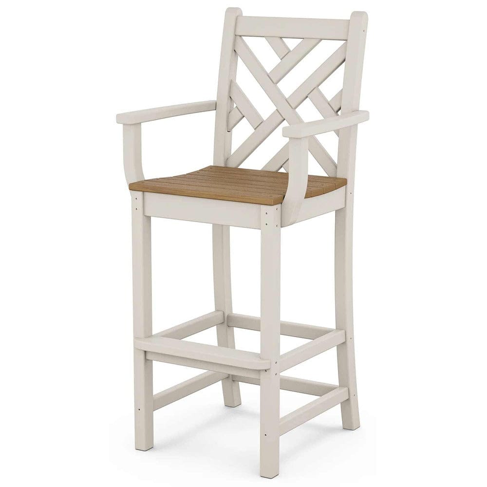 POLYWOOD® Chippendale Bar Arm Chair - Select Accents - CDD202 Chair POLYWOOD®