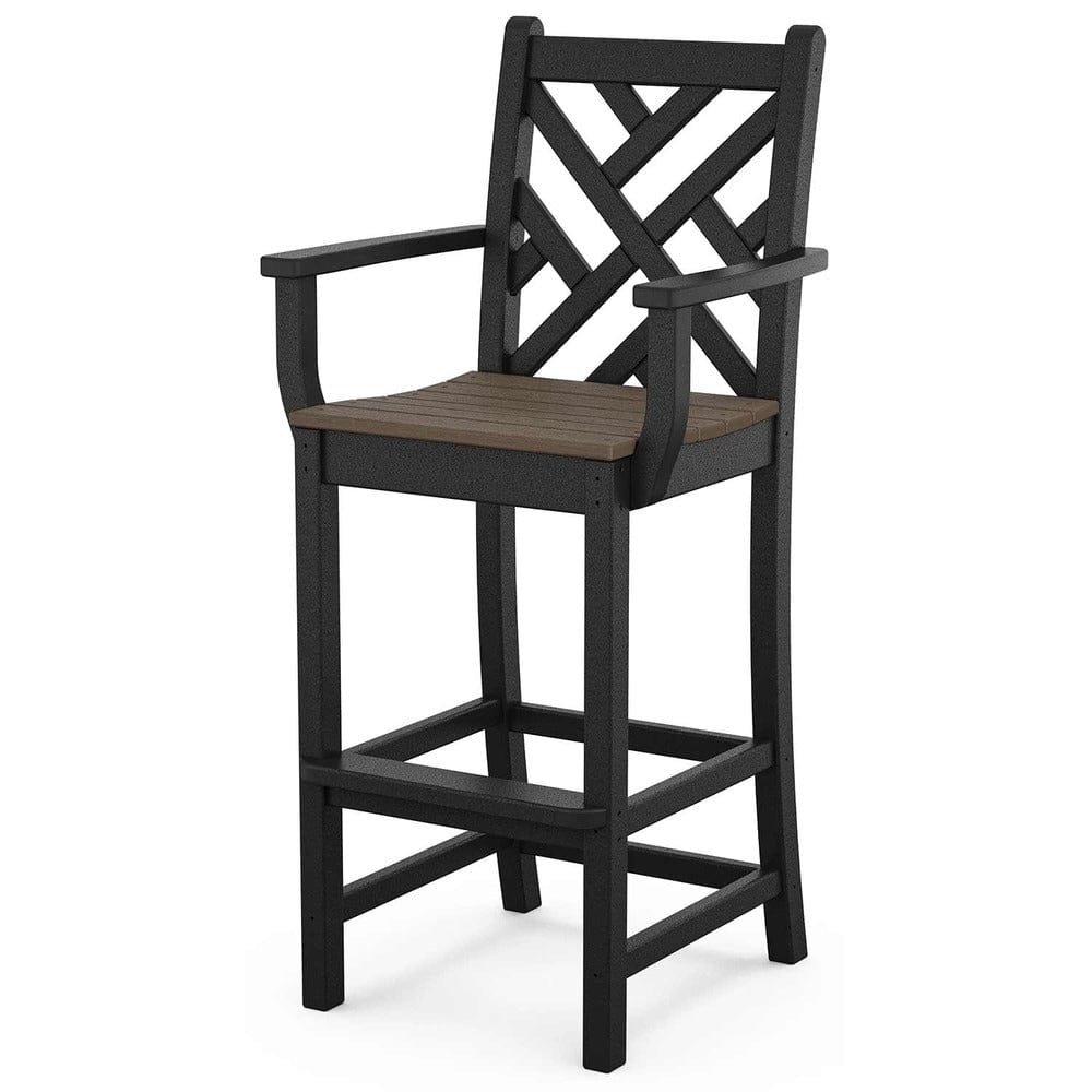 POLYWOOD® Chippendale Bar Arm Chair - Select Accents - CDD202 Chair POLYWOOD®
